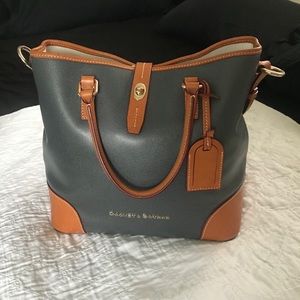 Dooney & Bourke Pebble Leather Shelby Shopper
